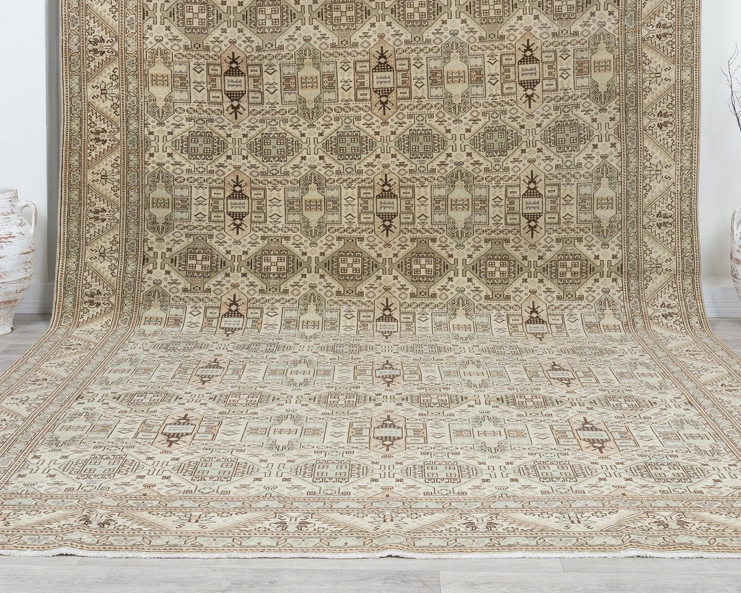 Multicolor Turkish Oushak Rug 8' x 12' 3" Hand-Knotted view