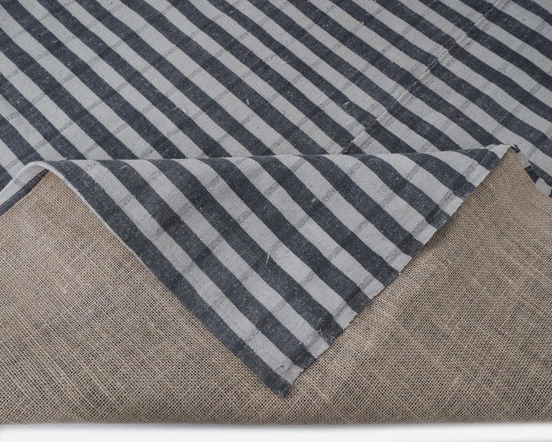 Neutral Kilim Rug 7' 7" x 11' 9" | No. VR79230