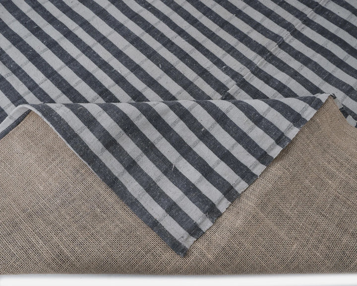 Neutral Kilim Rug 7' 7" x 11' 9" | No. VR79230