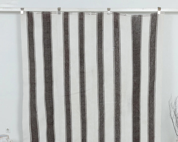 Brown Turkish Kilim Rug 5' 9" x 10' 8" Flat-Weave view