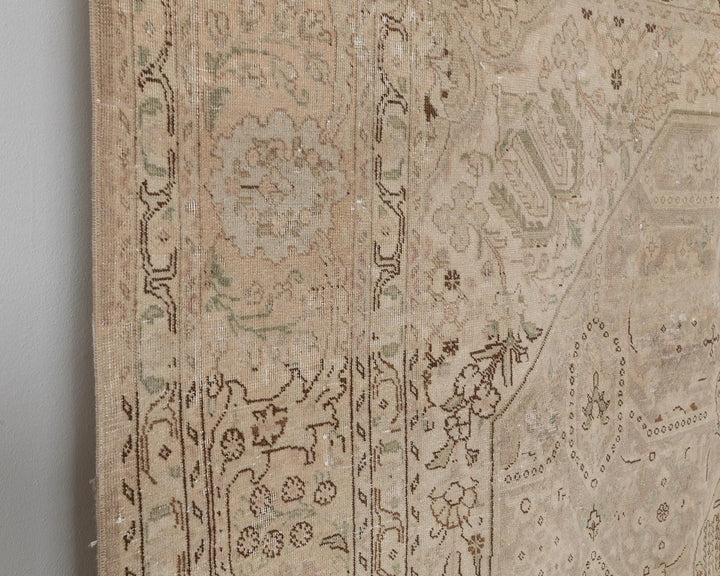 Multicolor Turkish Oushak Rug 7' 11" x 10' 10" Hand-Knotted | No. VR79262