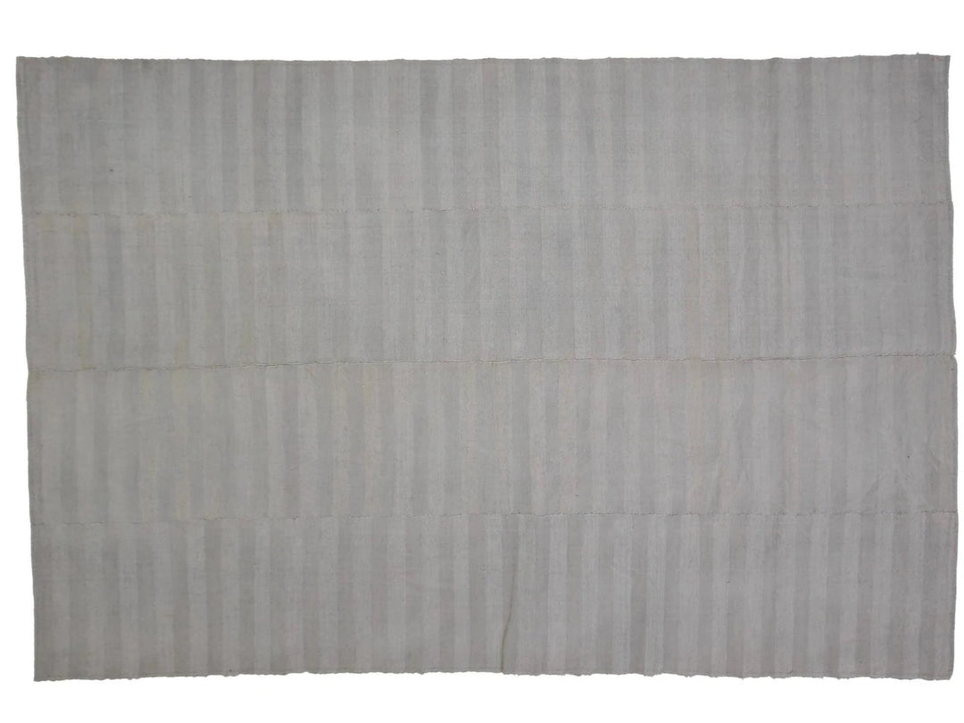 Gray Kilim Rug 6' 1" x 9' 6" | No. VR79325
