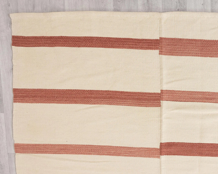 Pink Turkish Kilim Rug 10' 2" x 12' 10" Flat-Weave | No. VR79450