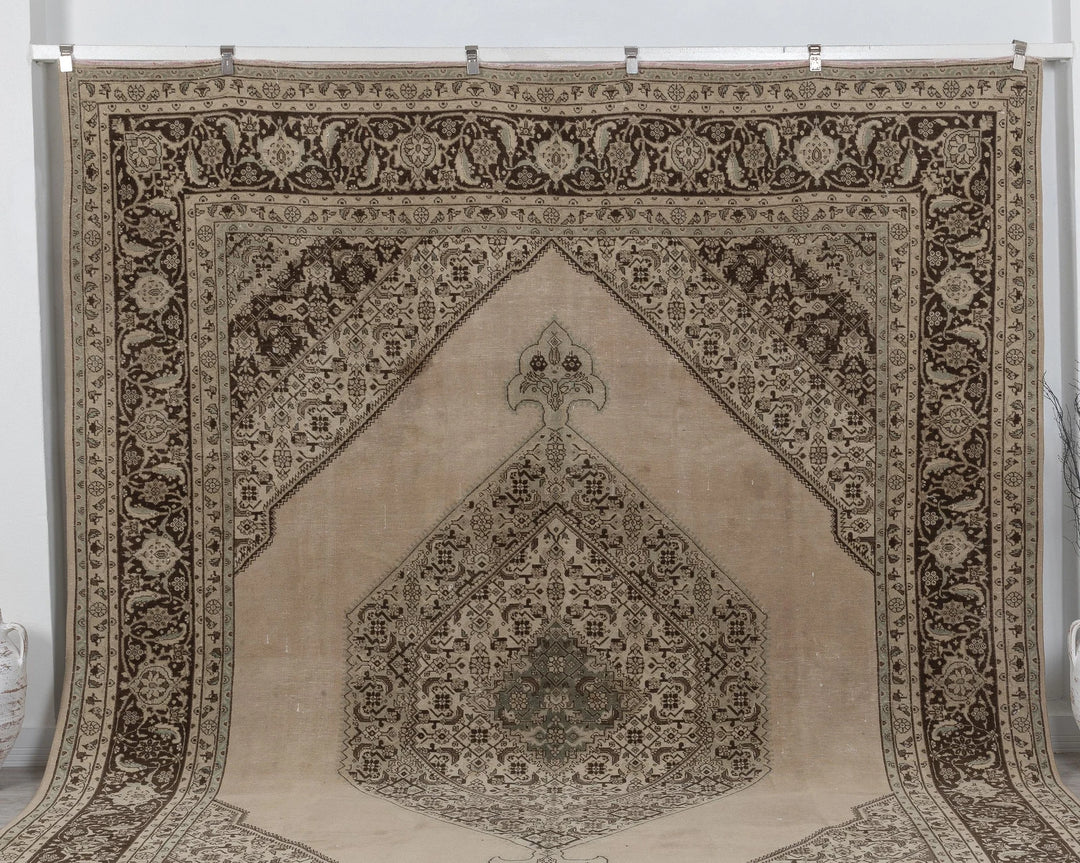 Multicolor Turkish Oushak Rug 9' 6" x 12' 4" Hand-Knotted view