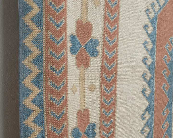 Multicolor Turkish Oushak Rug 7' 1" x 10' Hand-Knotted | No. VR79776