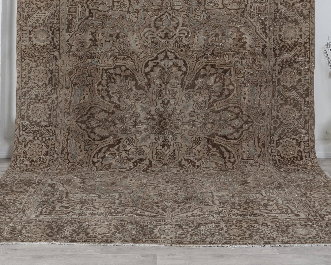 Multicolor Turkish Oushak Rug 9' x 12' Hand-Knotted view