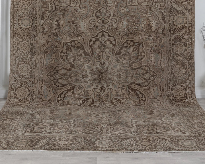 Multicolor Turkish Oushak Rug 9' x 12' Hand-Knotted view