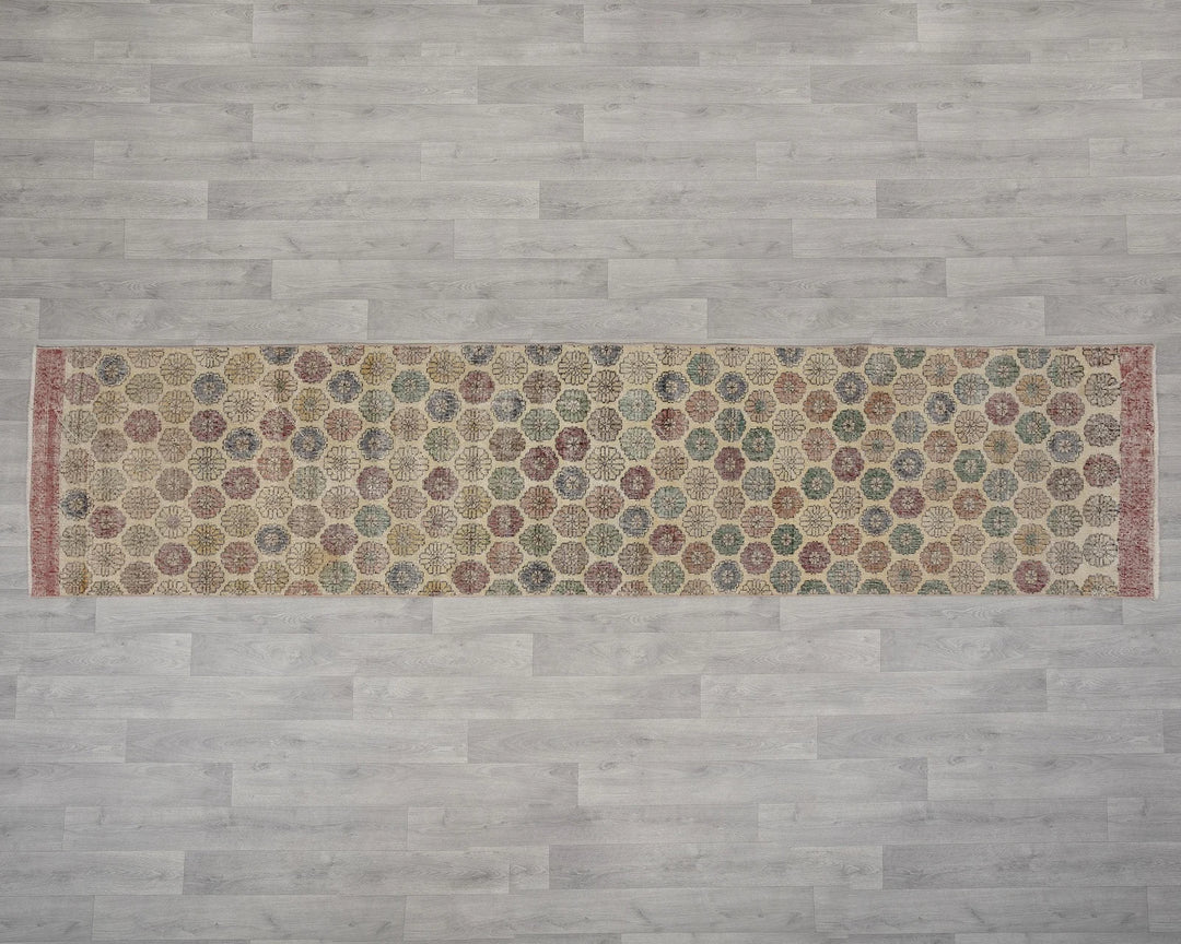 Beige Runner Rug 2' 6" x 10' 10" | No. VR79821