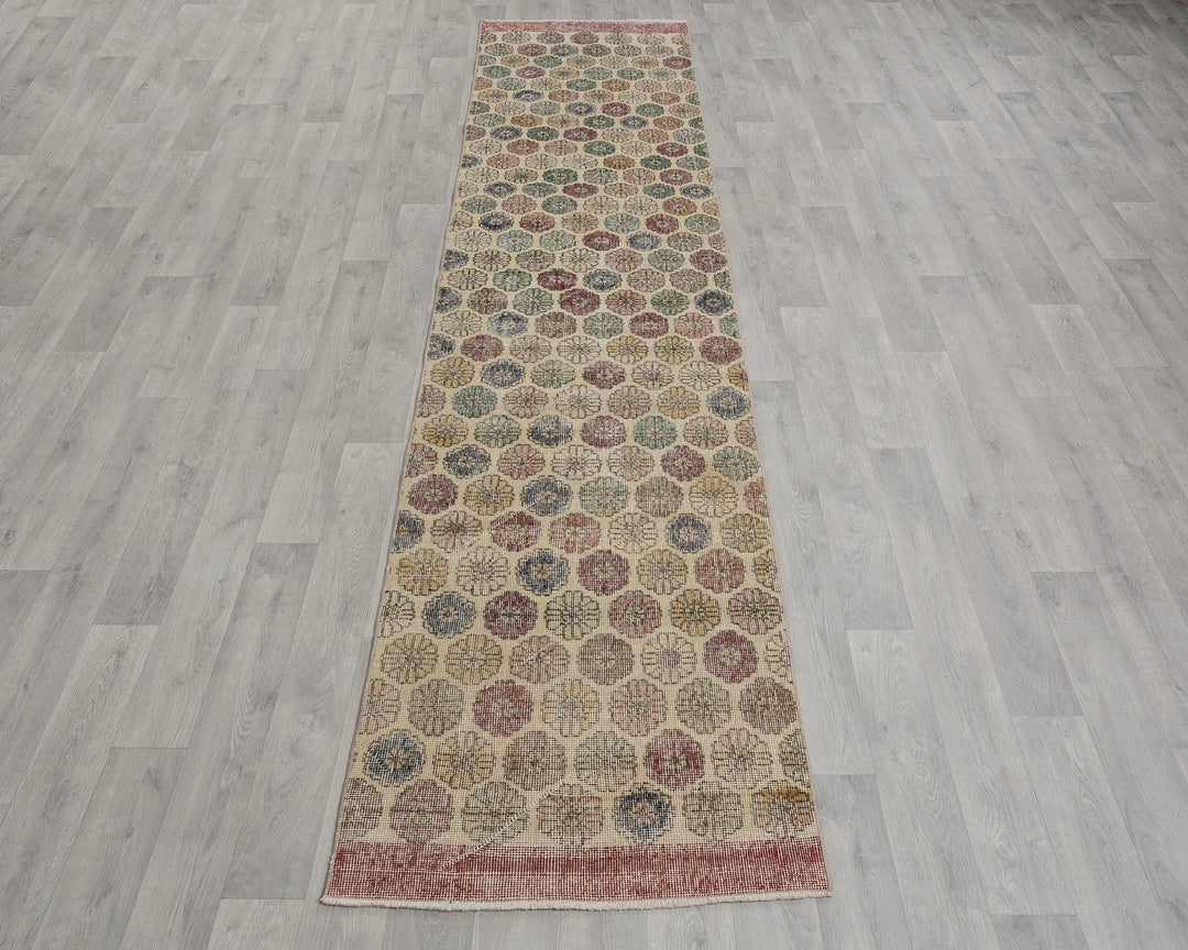 Beige Runner Rug 2' 6" x 10' 10" | No. VR79821