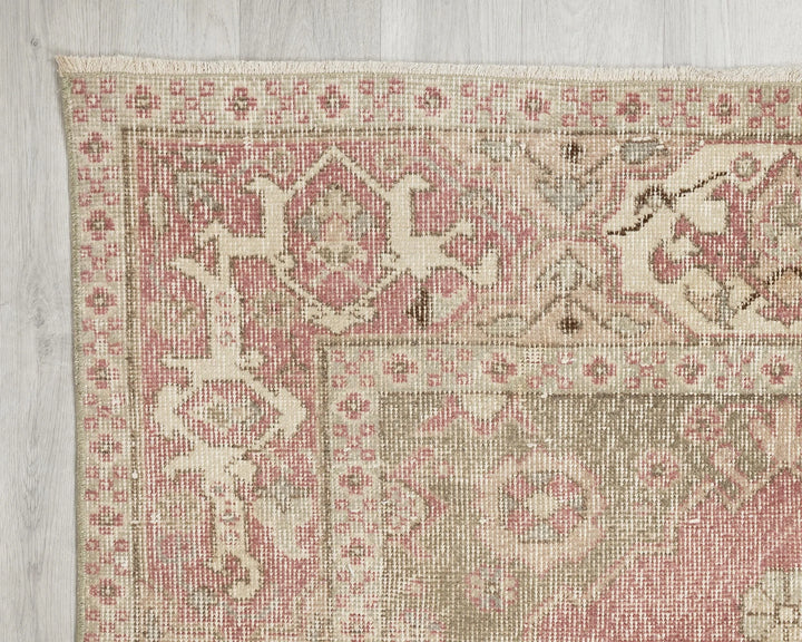 Multicolor Turkish Oushak Rug 7' 9" x 4' Hand-Knotted | No. VR79911