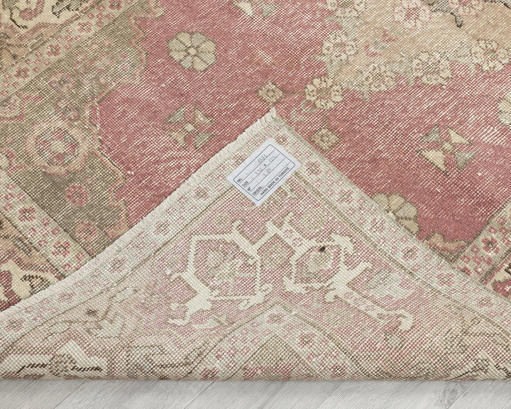 Multicolor Turkish Oushak Rug 7' 9" x 4' Hand-Knotted | No. VR79911