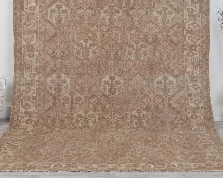 Multicolor Turkish Oushak Rug 6'9" x 9'10" Hand-Knotted | No. VR80015