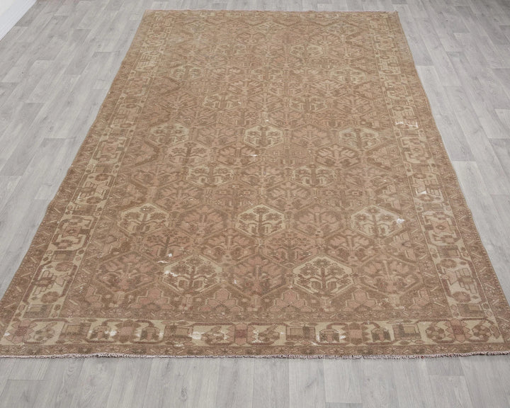 Multicolor Turkish Oushak Rug 6'9" x 9'10" Hand-Knotted | No. VR80015