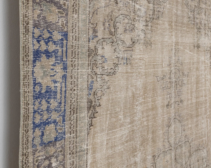 Multicolor Turkish Oushak Rug 6'8" x 10'2" Hand-Knotted | No. VR80105