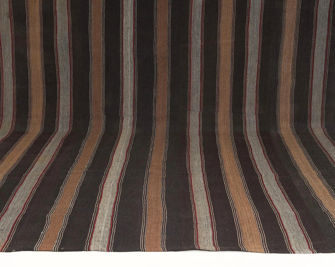 Multicolor Turkish Kilim Rug 8' 10" x 12' 8" Flat-Weave | No. VR80228