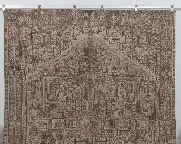Multicolor Turkish Oushak Rug 8' 2" x 10' 8" Hand-Knotted | No. VR80276