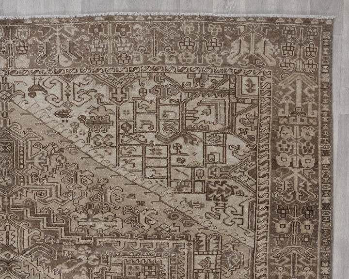 Multicolor Turkish Oushak Rug 8' 2" x 10' 8" Hand-Knotted | No. VR80276