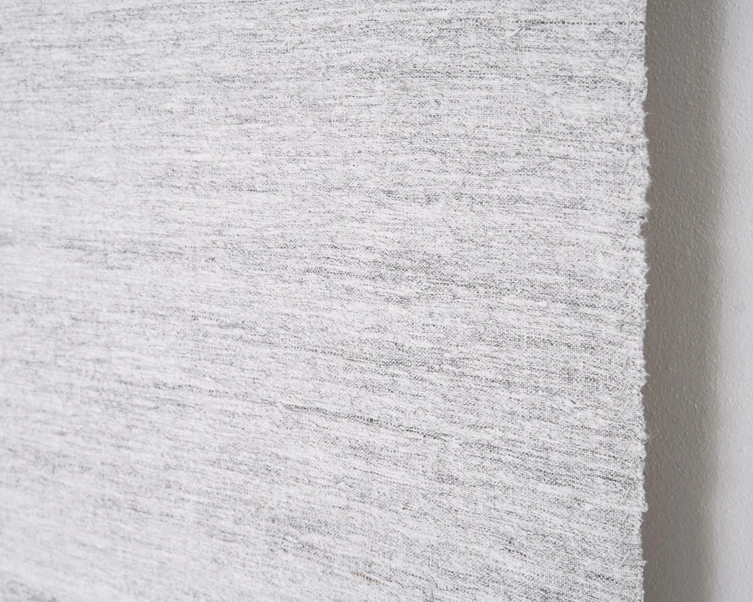 Gray Turkish Kilim Rug 8' 10" x 6' 1" Flat-Weave | No. VR80294
