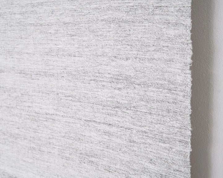Gray Turkish Kilim Rug 8' 10" x 6' 1" Flat-Weave | No. VR80294