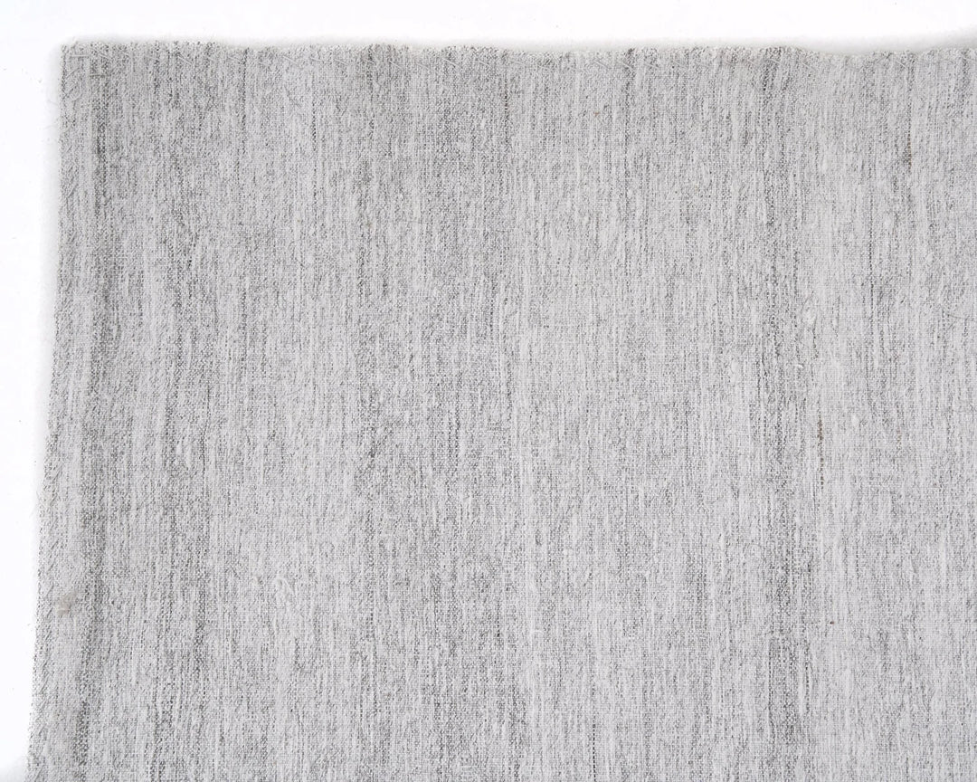 Gray Turkish Kilim Rug 8' 10" x 6' 1" Flat-Weave | No. VR80294