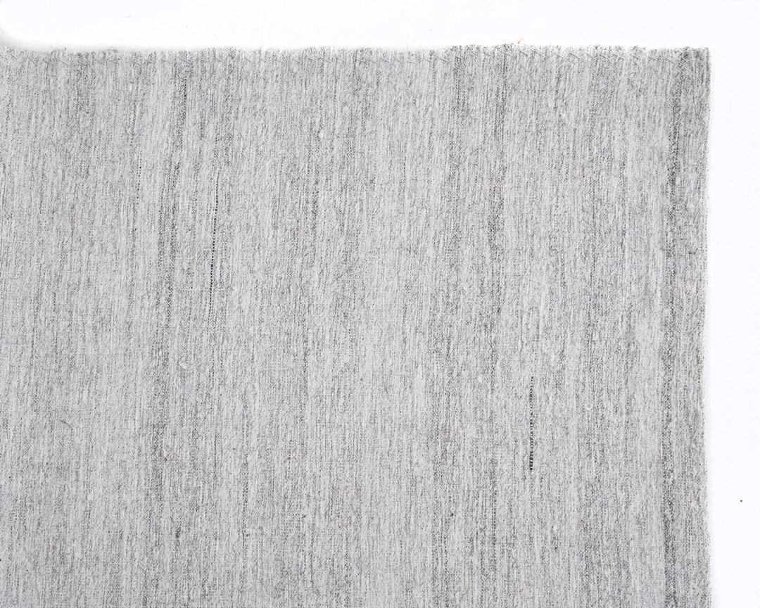 Gray Turkish Kilim Rug 8' 10" x 6' 1" Flat-Weave | No. VR80294