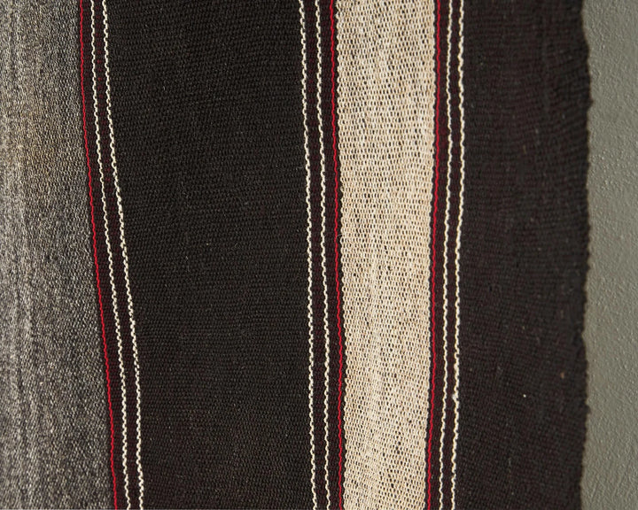Brown Turkish Kilim Rug 5' 4" x 7' 5" Flat-Weave | No. VR80302
