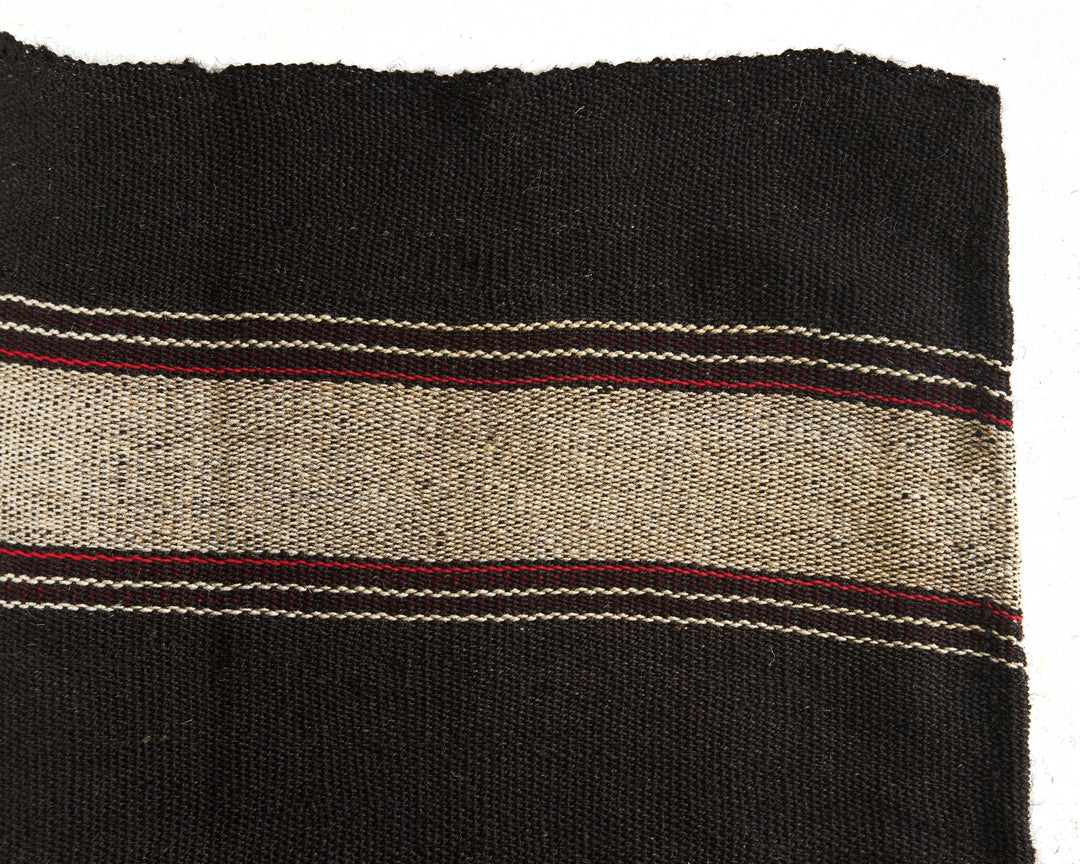Brown Turkish Kilim Rug 5' 4" x 7' 5" Flat-Weave | No. VR80302