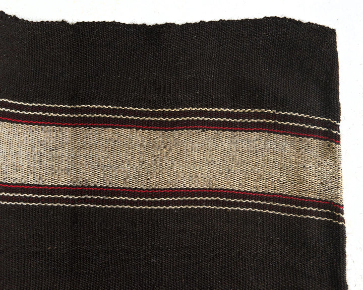 Brown Turkish Kilim Rug 5' 4" x 7' 5" Flat-Weave | No. VR80302