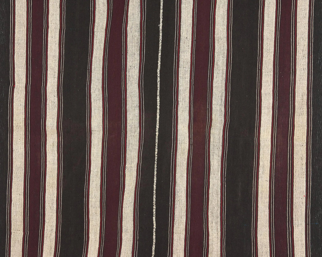 Brown Turkish Kilim Rug 5' 1" x 8' Flat-Weave | No. VR80665