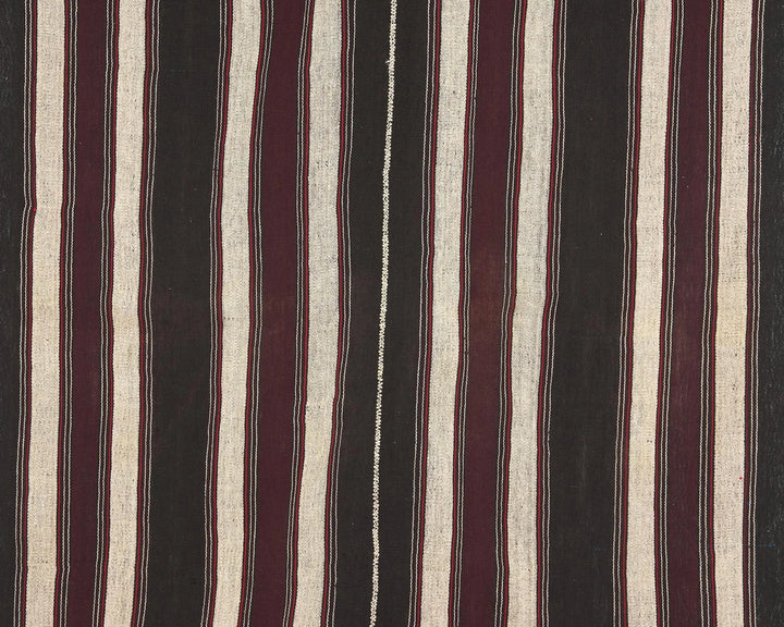 Brown Turkish Kilim Rug 5' 1" x 8' Flat-Weave | No. VR80665