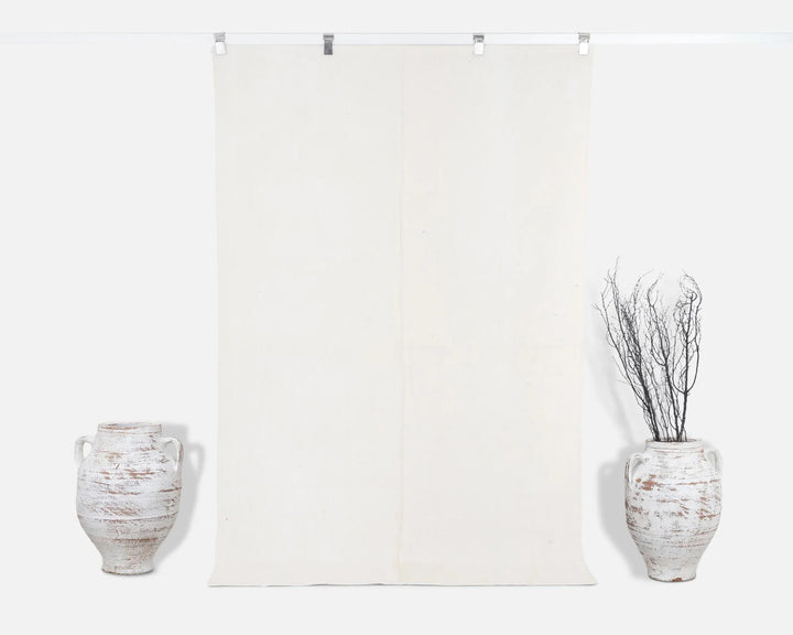 White Kilim Rug 4' 7" x 7' 4" | No. VR80698