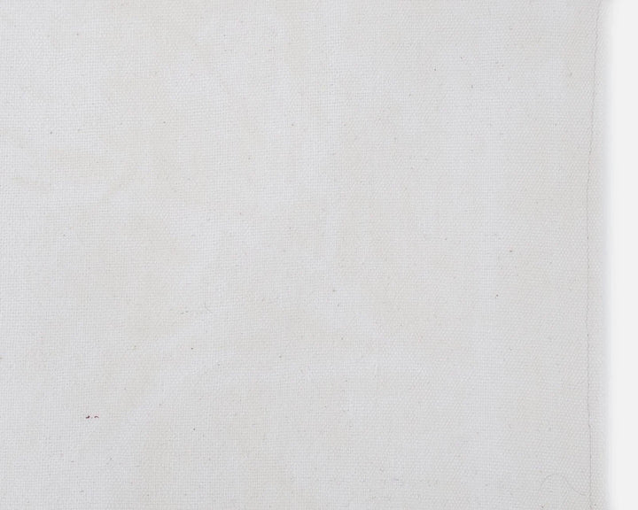 White Turkish Kilim Rug 4' 7" x 7' 4" Flat-Weave | No. VR80698