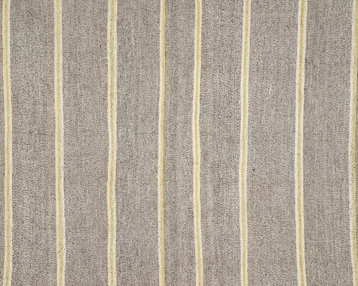 Gray Turkish Kilim Rug 6'7" x 7'1" Flat-Weave | No. VR80939