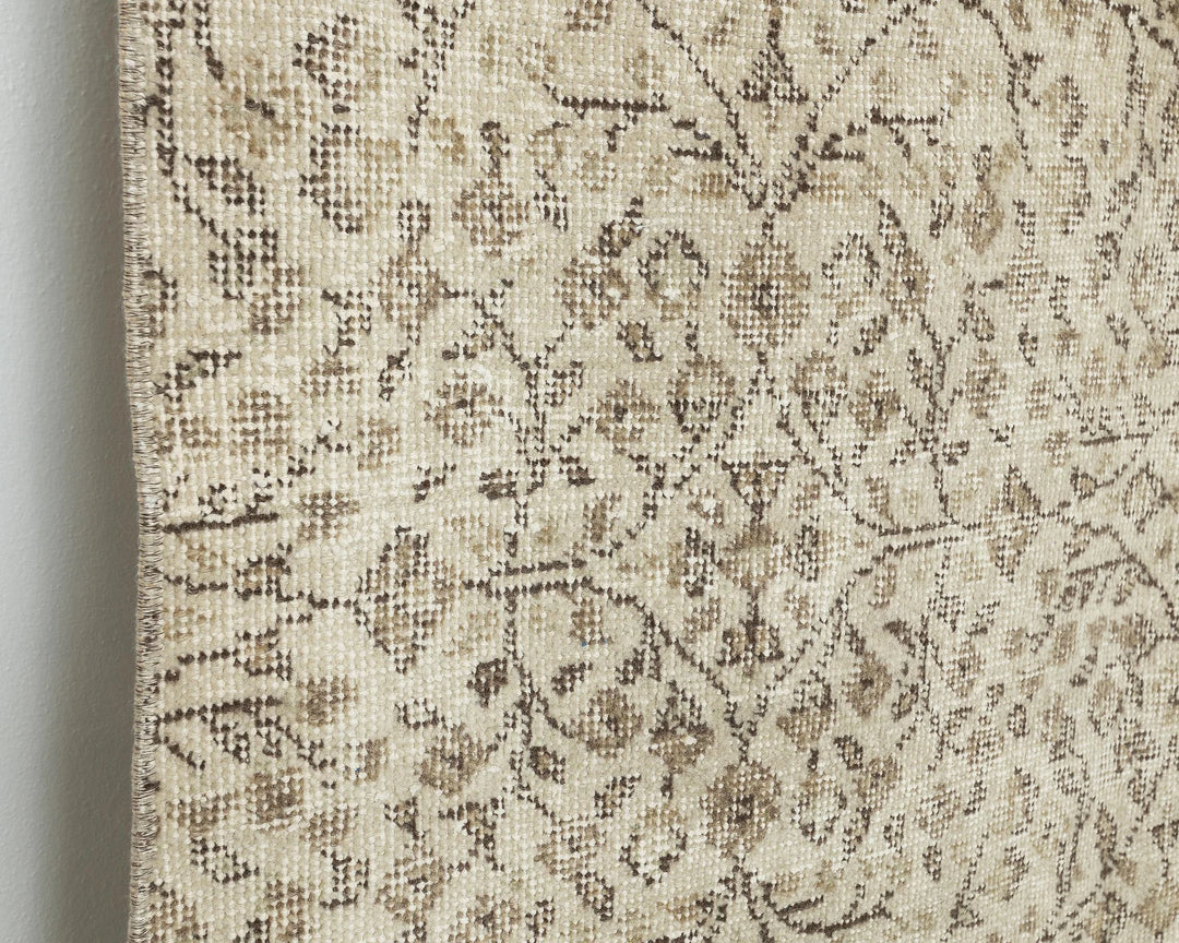 Multicolor Turkish Oushak Rug 3' 10" x 7' 4" Hand-Knotted | No. VR81802