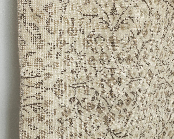Multicolor Turkish Oushak Rug 3' 10" x 7' 4" Hand-Knotted | No. VR81802