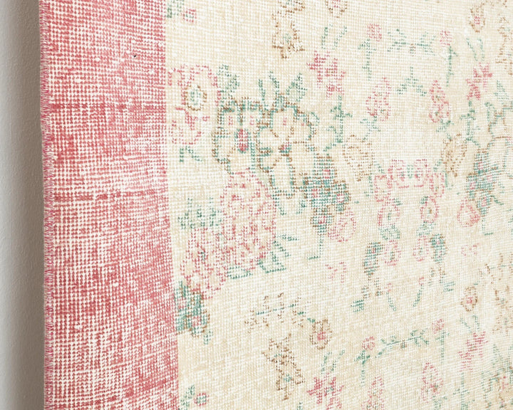 Multicolor Turkish Oushak Rug 9' 8" x 6' 7" Hand-Knotted | No. VR81987