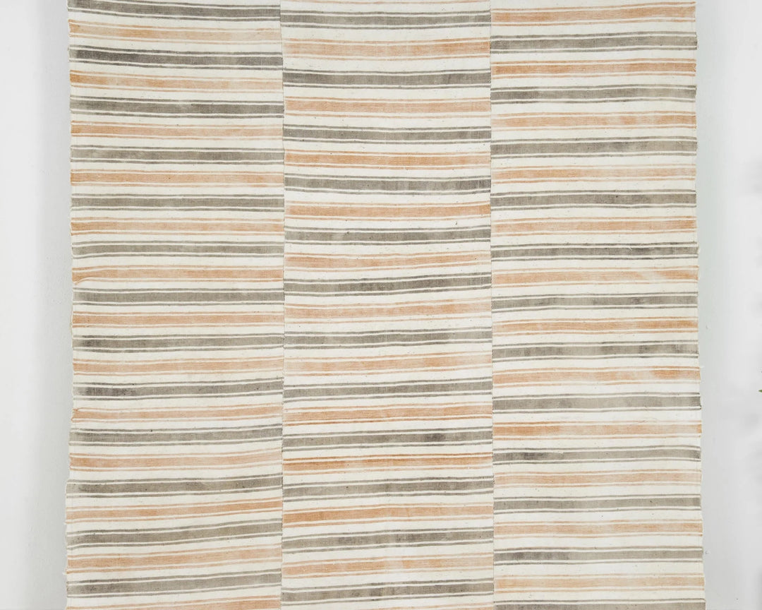 Multicolor Turkish Kilim Rug 5'5" x 8'10" Flat-Weave | No. VR82150
