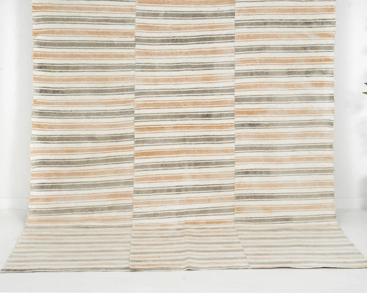 Multicolor Turkish Kilim Rug 5'5" x 8'10" Flat-Weave | No. VR82150