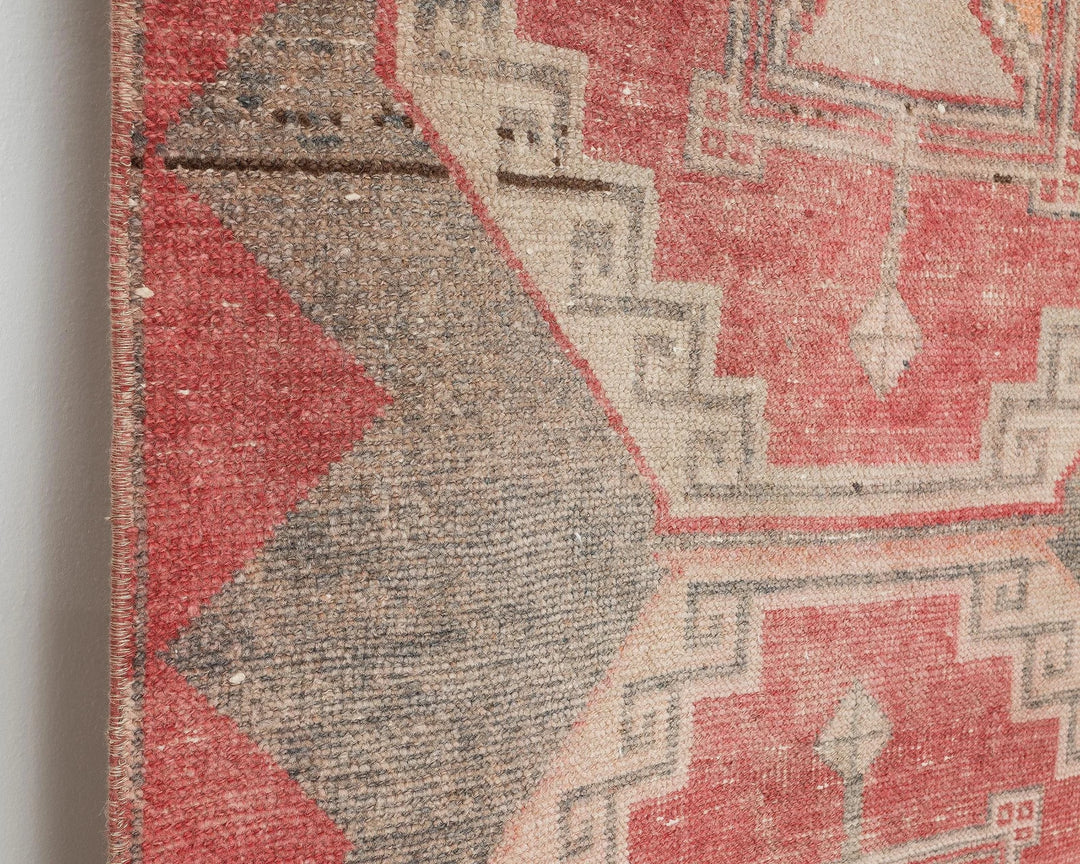 Multicolor Turkish Oushak Rug 2'11" x 11'11" Hand-Knotted | No. VR82184