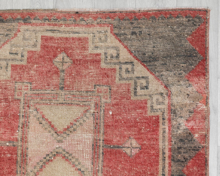 Multicolor Turkish Oushak Rug 2'11" x 11'11" Hand-Knotted | No. VR82184