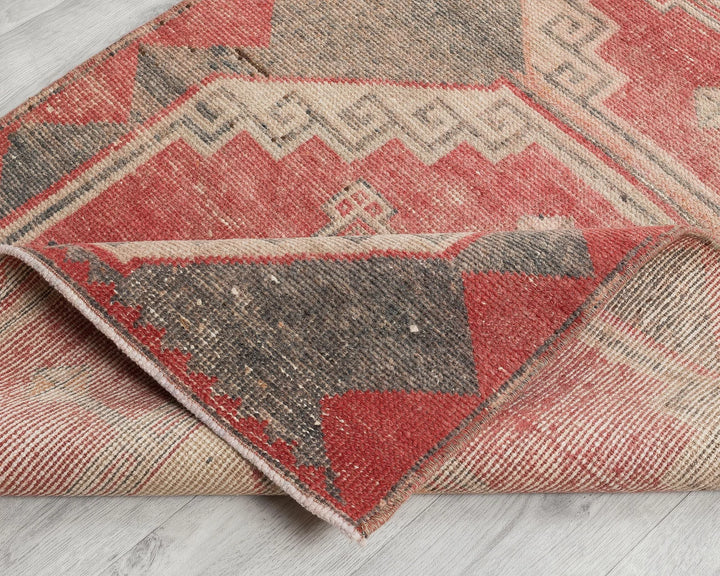 Multicolor Turkish Oushak Rug 2'11" x 11'11" Hand-Knotted | No. VR82184