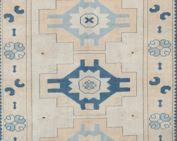 Multicolor Turkish Oushak Rug 5' 7" x 7' 10" Hand-Knotted view