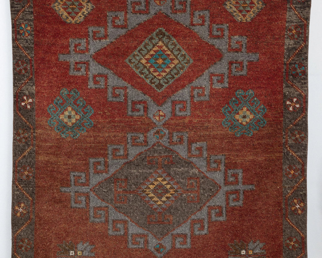 Multicolor Turkish Oushak Rug 5' x 11' Hand-Knotted view