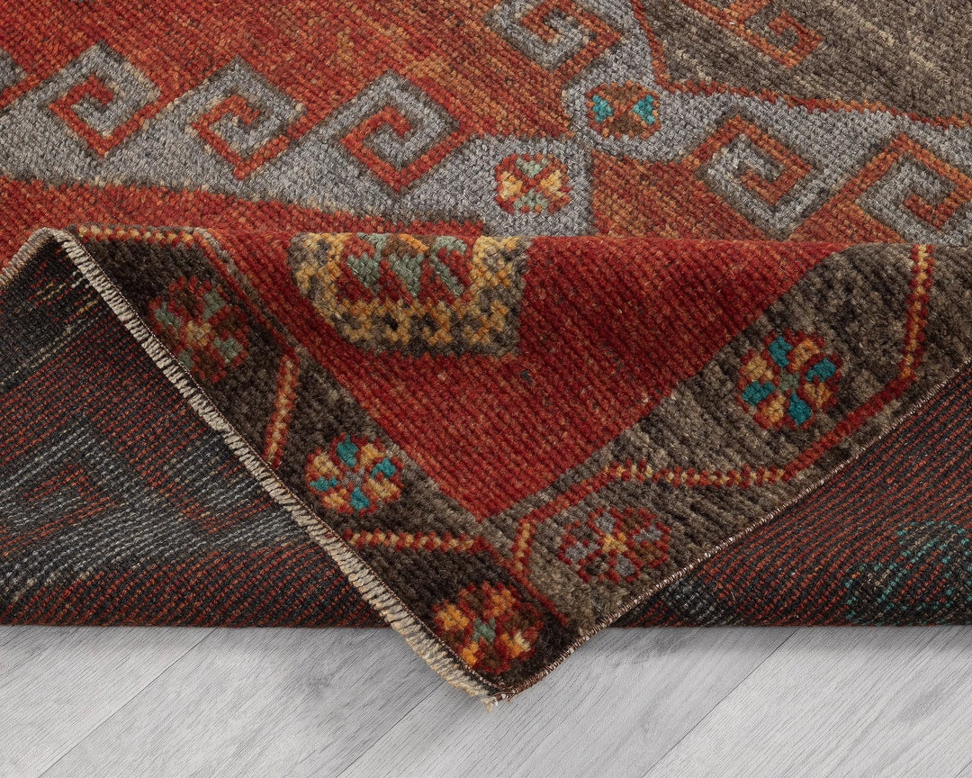 Multicolor Turkish Oushak Rug 5' x 11' Hand-Knotted field