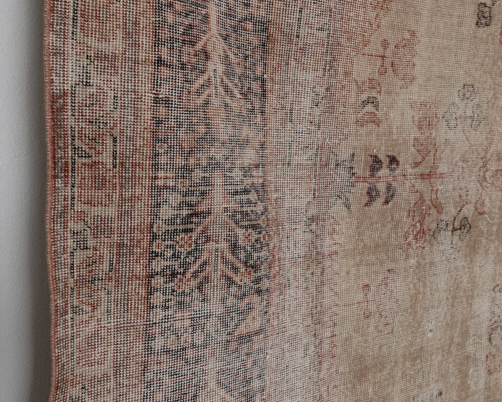 Multicolor Turkish Oushak Rug 8' 6" x 11' 2" Hand-Knotted | No. VR82687