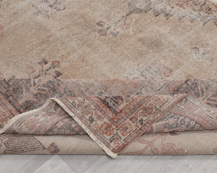 Multicolor Turkish Oushak Rug 8' 6" x 11' 2" Hand-Knotted | No. VR82687