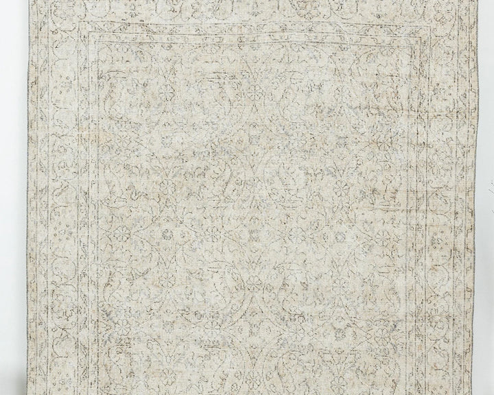 Multicolor Turkish Oushak Rug 6' 5" x 10' Hand-Knotted view