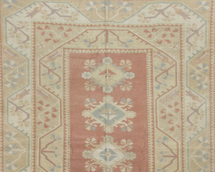 Multicolor Turkish Oushak Rug 5' 3" x 7' 7" Hand-Knotted | No. VR82788