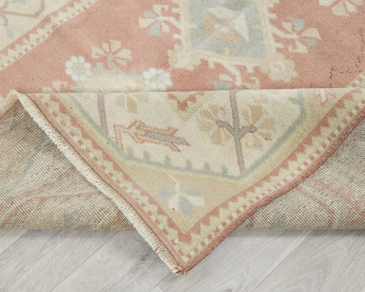 Multicolor Turkish Oushak Rug 5' 3" x 7' 7" Hand-Knotted | No. VR82788