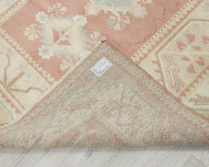 Multicolor Turkish Oushak Rug 5' 3" x 7' 7" Hand-Knotted | No. VR82788